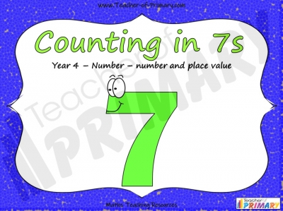 Counting in 7s